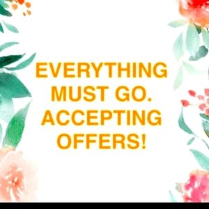 MAKE ME AN OFFER! READY TO SELL IT ALL! FREE SHIPPING!